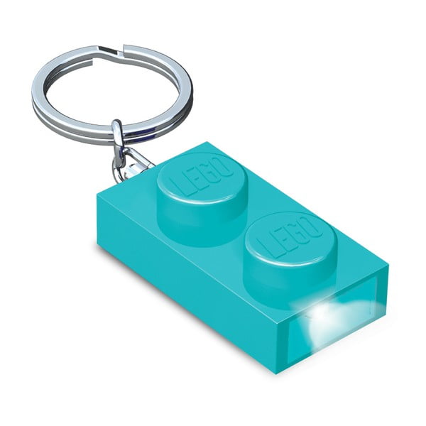 Mėlynas LED LEGO® raktų pakabukas