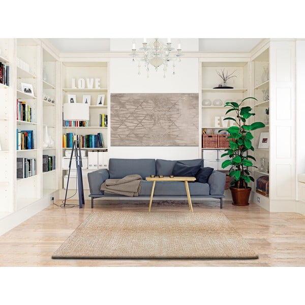 Šviesiai smėlio spalvos kilimas Universal Serene, 160 x 230 cm-image-1