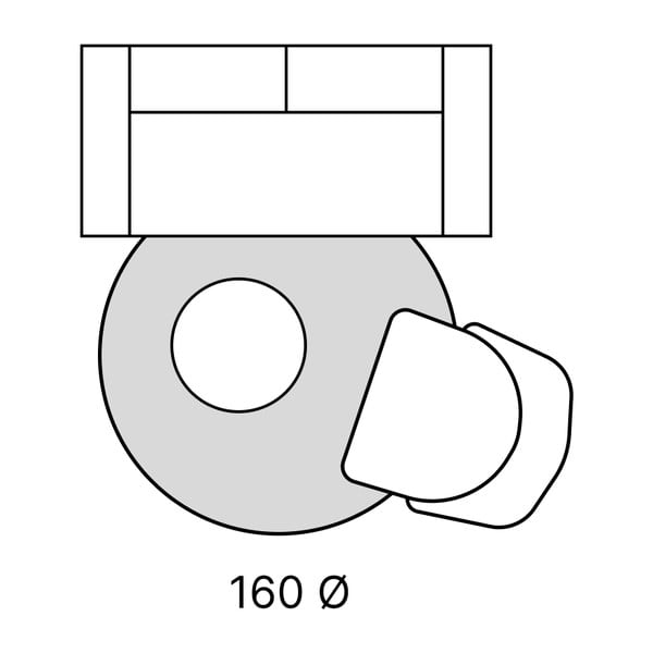 Apvalus kilimas ø 160 cm Cocktail Wonderlust - Flair Rugs-image-4