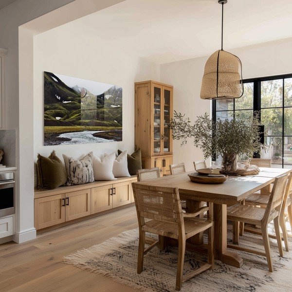 Paveikslas iš stiklo 120x80 cm Fjallabak – Styler-image-2