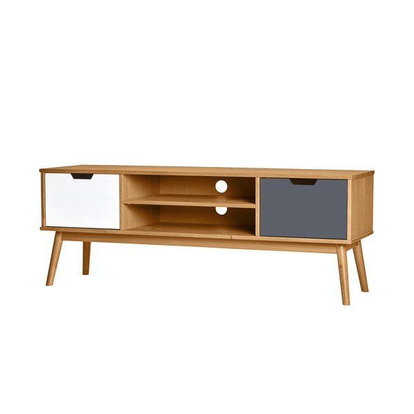 Televizoriaus komoda iš pušies masyvo Marckeric Cusco-image-1