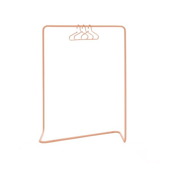 Rausvos spalvos iš plieno drabužių kabykla 118x160x57 cm Hang-On – Spinder Design-image-3