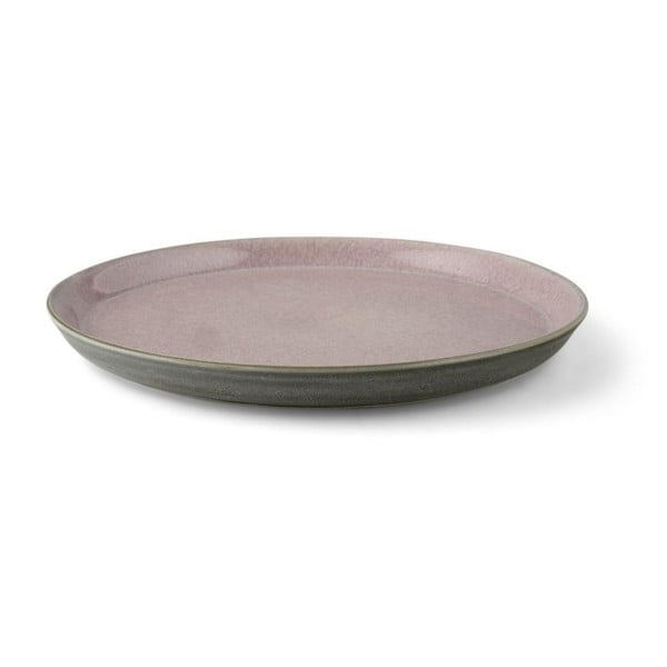 Rožinės spalvos/pilkos spalvos iš akmens masės lėkštė ø 27 cm Gastro Grey/Light Pink – Bitz-image-2