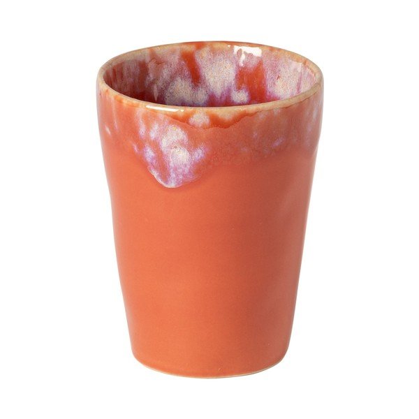 Oranžinės spalvos iš molio puodelis 380 ml Grespresso – Costa Nova