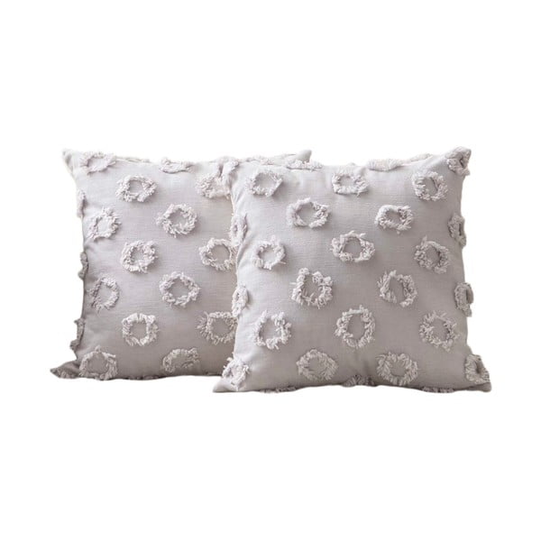Dekoratyviniai pagalvių užvalkalai 2 vnt. 43x43 cm – Mioli Decor