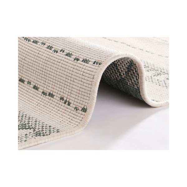 Žalios ir kreminės spalvos lauko kilimas NORTHRUGS Bahamos, 160 x 230 cm-image-3