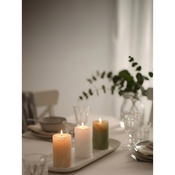 Iš akmens žvakidės arbatinėms žvakutėms 3 vnt. Oleena – Premier Housewares-image-4