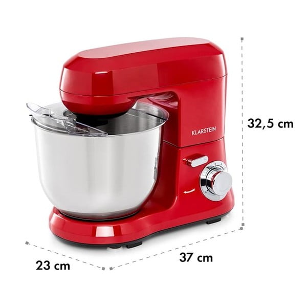 Raudonas virtuvės kombainas Klarstein Bella Robusta-image-2