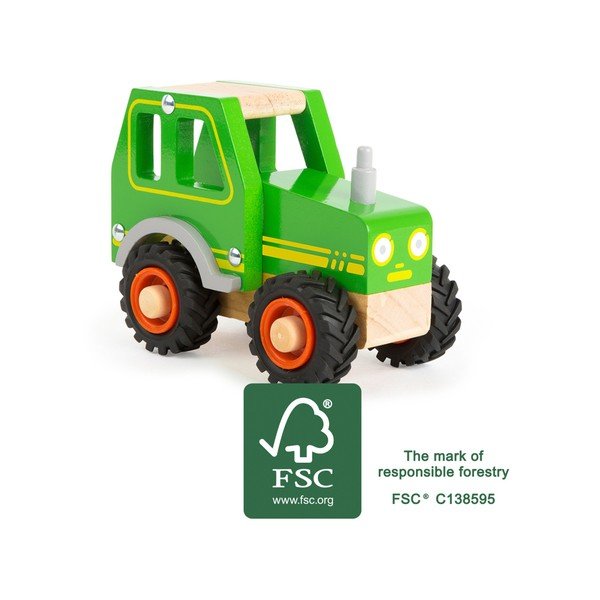 Vaikiškas medinis traktorius Legler Tractor-image-2
