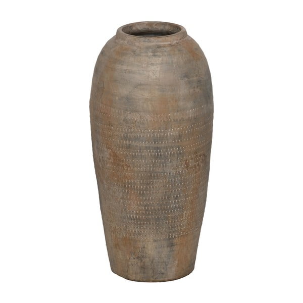 Rudos spalvos iš keramikos aukšta vaza (aukštis 49 cm) Antigo – Ixia