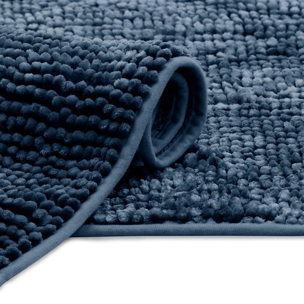 Tamsiai mėlynos spalvos vonios kilimėlis 70x120 cm Bati – Restilo-image-2