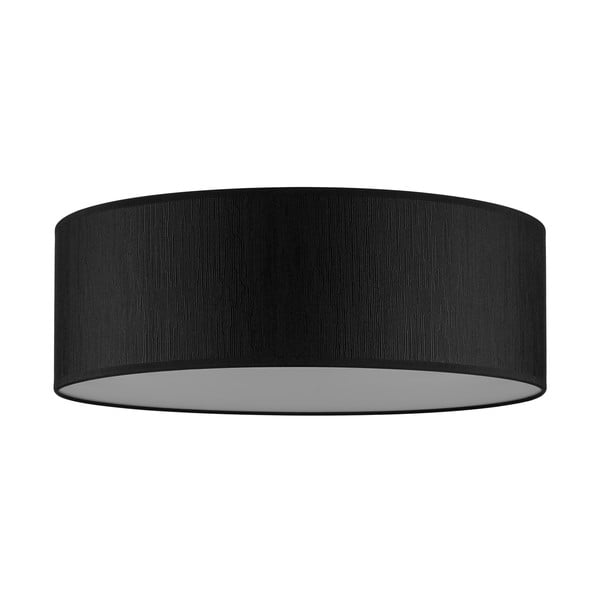 Juodas lubinis šviestuvas Sotto Luce Doce XL, ⌀ 45 cm