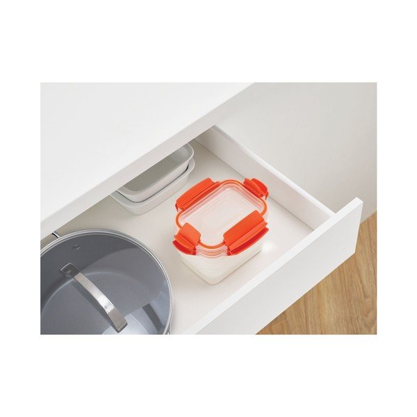 3 oranžinių "Joseph Joseph Nest Lock" indų rinkinys-image-3