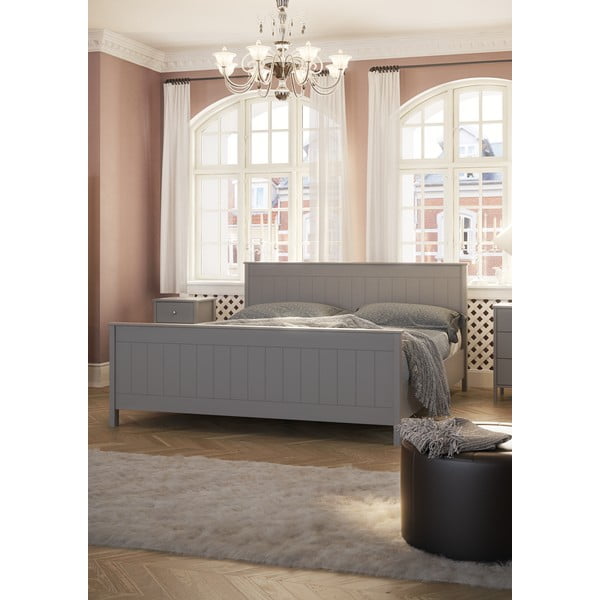 Balta dvigulė lova 180x200 cm Tromsö - Tvilum-image-4