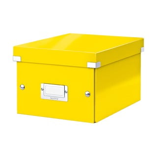 Geltonos spalvos laikymo dėžutė Leitz Universal, 28 cm ilgio