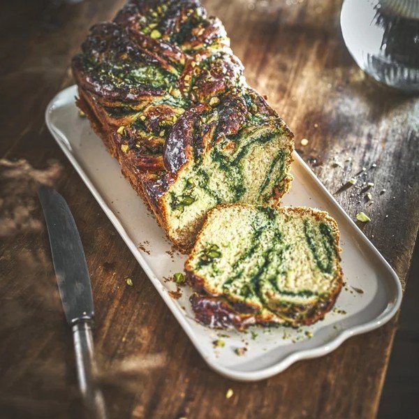 Kreminės spalvos skirta serviravimui iš keramikos lėkštė Madeleine – Emile Henry-image-1