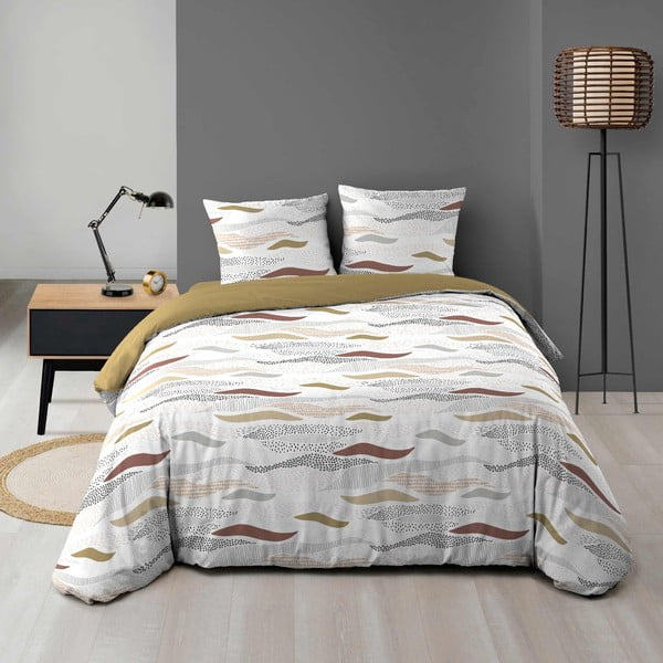 Baltos spalvos iš mikropluošto dvigulė/itin ilga patalynė 240x220 cm Zenith – douceur d'intérieur