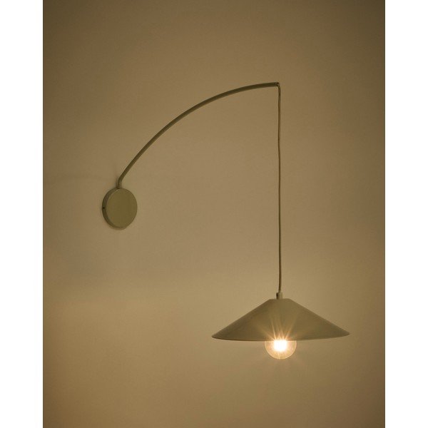 Kreminės spalvos sieninė lempa ø 35 cm Kally – Kave Home-image-2