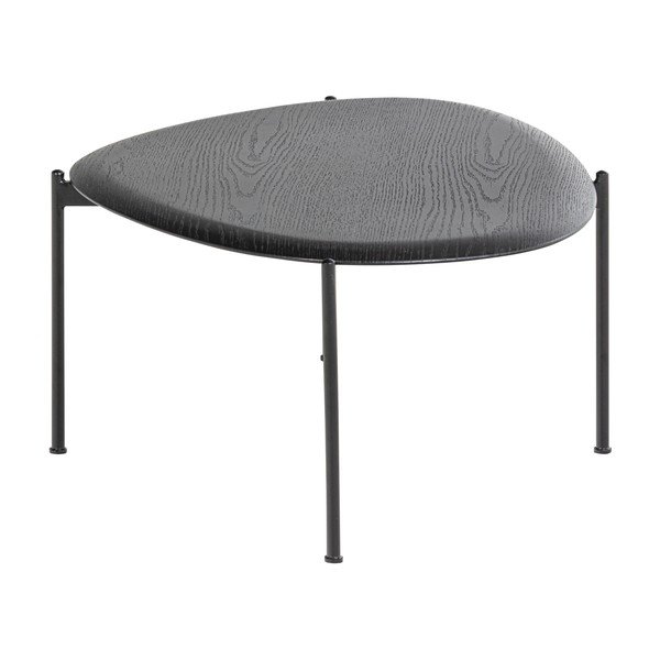 Juodos spalvos kavos staliukas 67x92 cm Kota – WOOOD-image-2