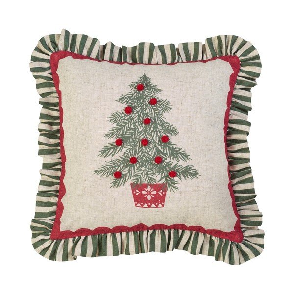 Dekoratyvinė pagalvėlė su Kalėdų motyvu 45x45 cm Frilled Christmas Tree – Catherine Lansfield