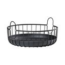 Vielinis iš metalo krepšys ø 38x18 cm Inu – Zone