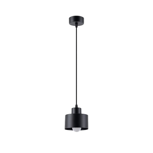 Kabantis šviestuvas juodos spalvos ø 12 cm Alastro – Nice Lamps
