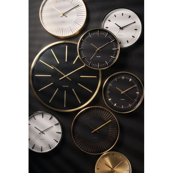 Sieninis laikrodis ø 35 cm Arrow Batons – Karlsson-image-2