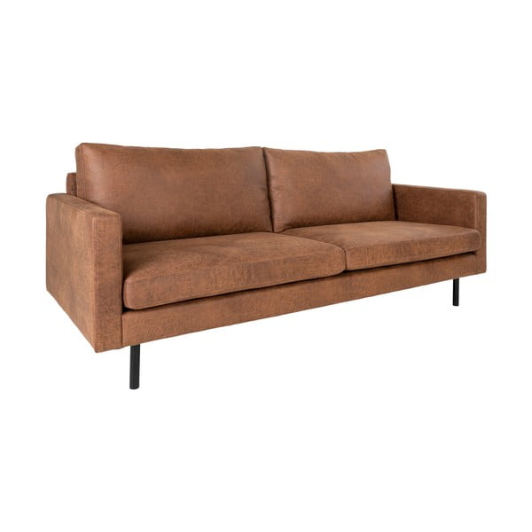 Rudos odos imitacijos sofa 196 cm Malaga - House Nordic-image-1