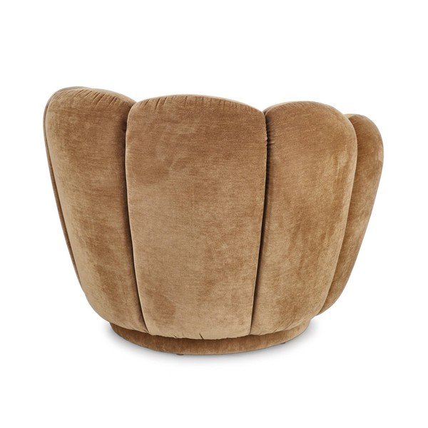 Rudos spalvos krėslas Tulip – Bizzotto-image-4