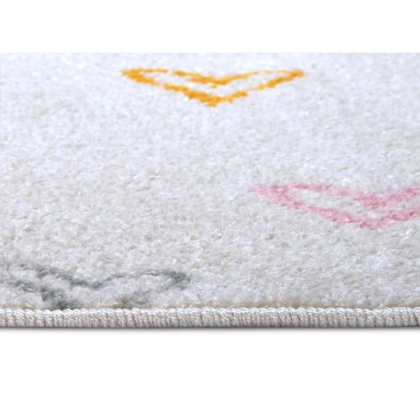 Vaikiškas kilimas baltos spalvos 160x235 cm Hearts – Hanse Home-image-2