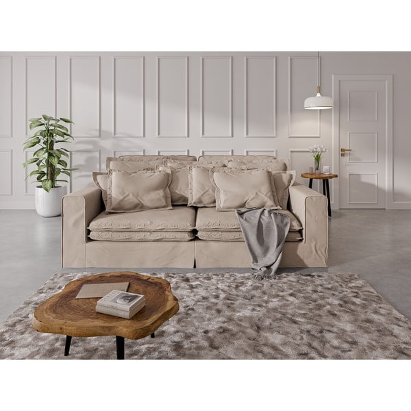 Šviesiai rudos spalvos sofa 236 cm Nora – Ropez-image-1