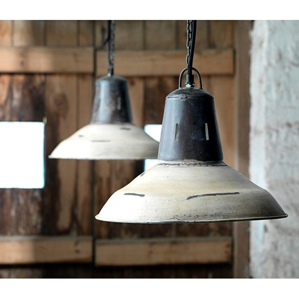 Lubų šviestuvas Old Light Antique White-image-2