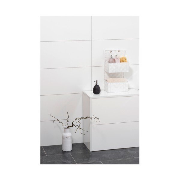 Baltas dvigubas vonios kambario organizatorius "Wenko Adria-image-2