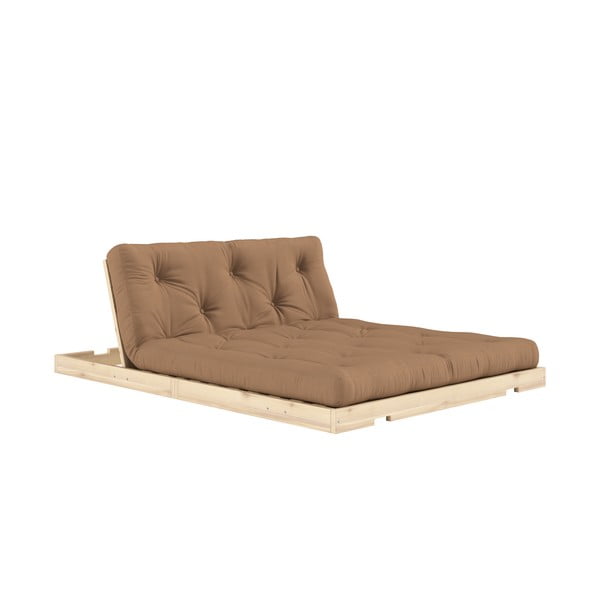 Rudos spalvos sulankstoma sofa 145 cm Flip – Karup Design-image-4