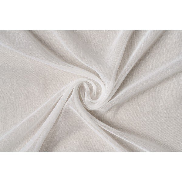 Permatoma užuolaida baltos spalvos 140x245 cm Perseide – Mendola Fabrics-image-2