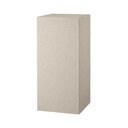 Iš dirbtinės odos/iš kartono gėlių stovas (aukštis 76 cm) Sahla – Blomus