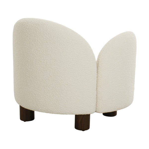 Krėslas baltos spalvos iš boucle Honolulu – House Nordic-image-4