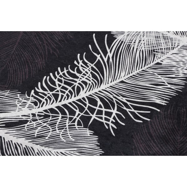 Antracito spalvos vonios kilimėliai 2 vnt. 60x100 cm Alisan – Foutastic-image-4