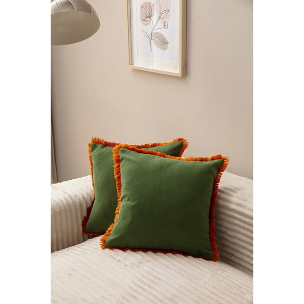 Dekoratyviniai pagalvių užvalkalai 2 vnt. 43x43 cm Sacakli – Mioli Decor-image-2