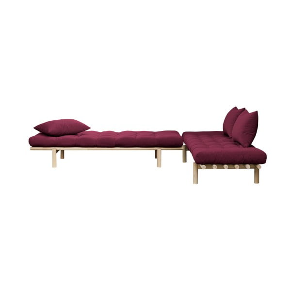 Sofa "Karup Design Pace Natural Clear/Light Bordeaux-image-4
