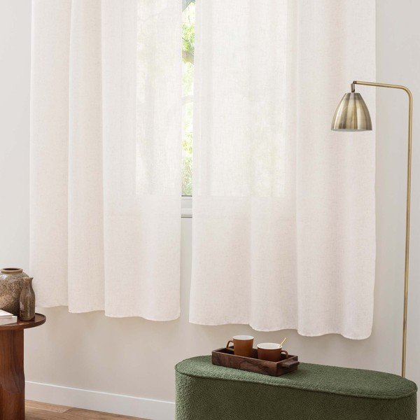 Kreminės spalvos užuolaida 140x240 cm Pauline – douceur d'intérieur-image-2