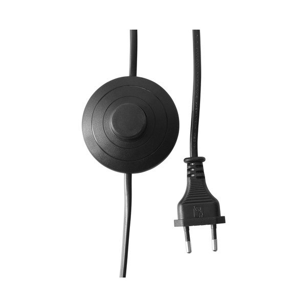 Kreminės spalvos/žalvario spalvos iš tekstilės pastatomas šviestuvas su sulankstoma konstrukcija (aukštis 155 cm) Kate – Ellos Home-image-4