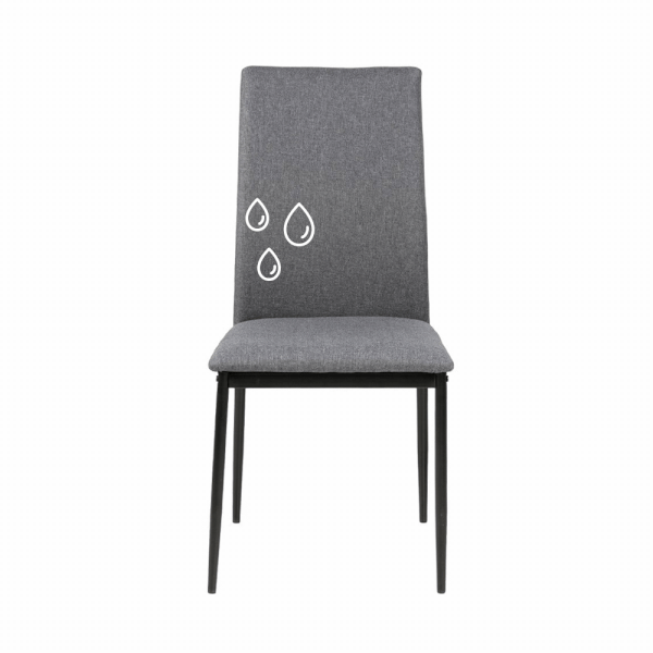 Kėdžių su atlošu su medžiaginiais apmušalais impregnavimas, impregnavimas po valymo