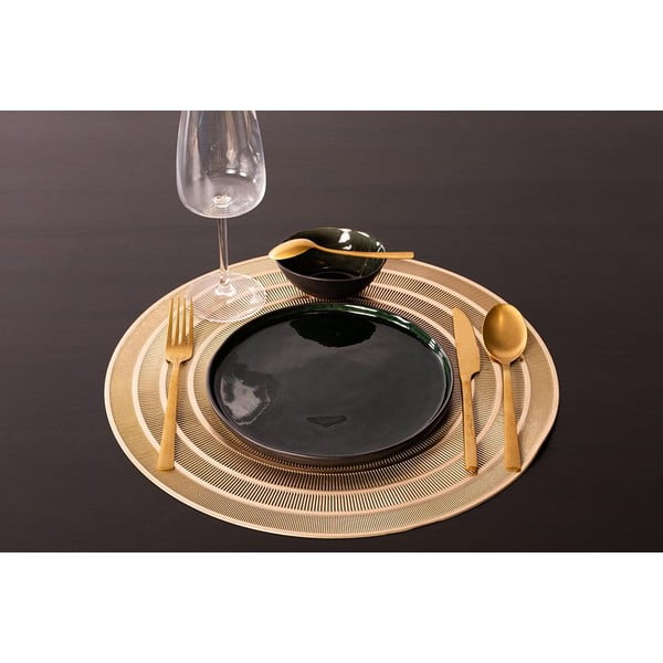 Aukso spalvos padėkliukas Tiseco Home Studio, ⌀ 39,5 cm-image-1