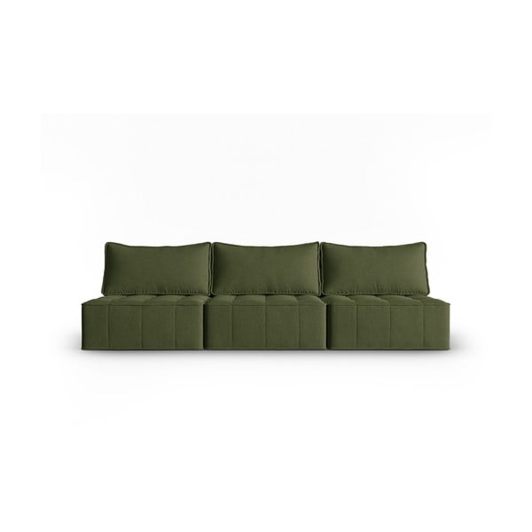 Sofa žalios spalvos 240 cm Mike – Micadoni Home