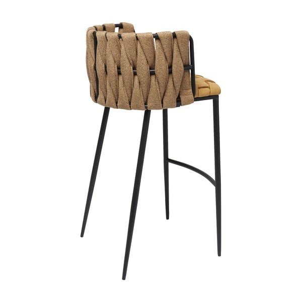 2 geltonų baro kėdžių rinkinys Kare Design Cheerio-image-2