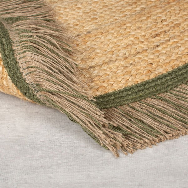 Natūralios spalvos apvalus kilimas ø 180 cm Kahana - Flair Rugs-image-4