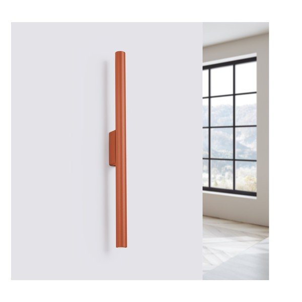 Sieninė lempa raudonos plytų spalvos Fideus – Sollux-image-2