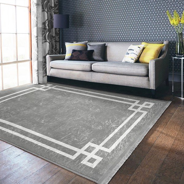 Pilkas kilimas 160x230 cm - Mila Home-image-4