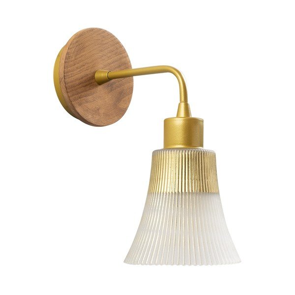 Sieninė lempa auksinės spalvos Foca – Opviq lights